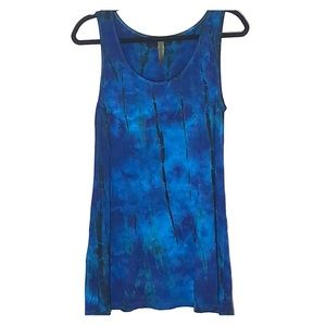 Pure Intent Tye Dye Tank Jersey Dress Small
